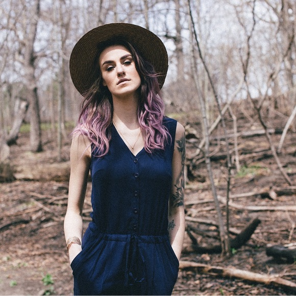 TALL Navy Blue Sleeveless Jumpsuit | LONG TALL SALLY | US6 - Picture 5 of 5